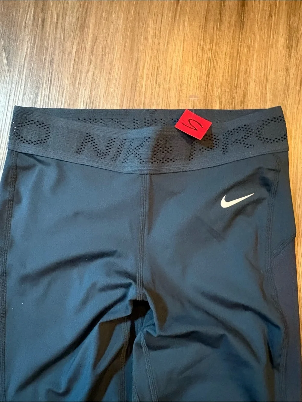 Nike PRO Leggings with White Swoosh